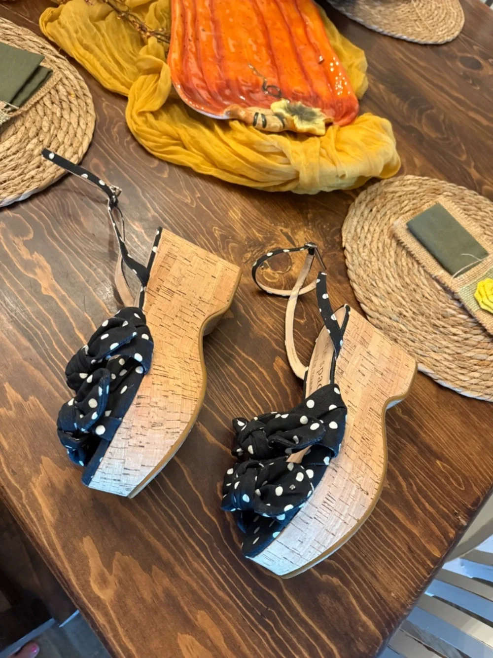 Kate Spade Wedges 8.5